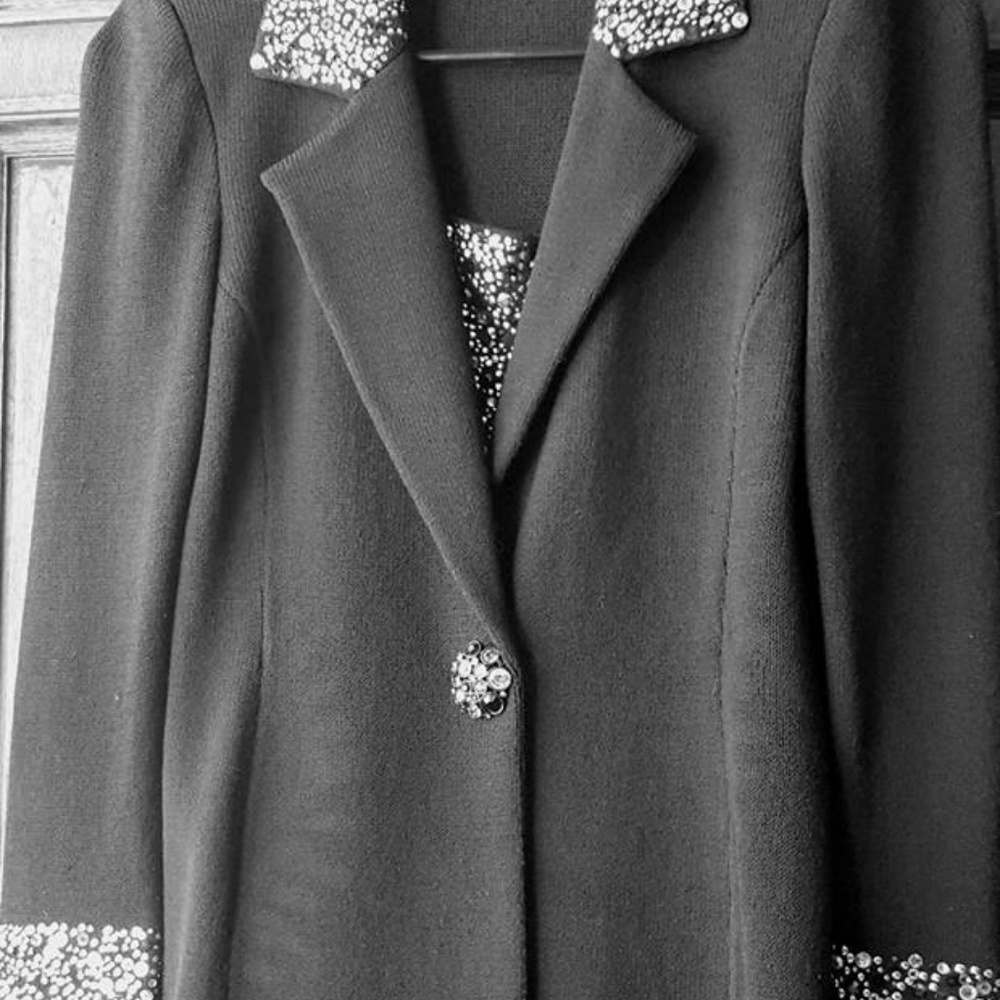 St. John Wool Dinner Jacket